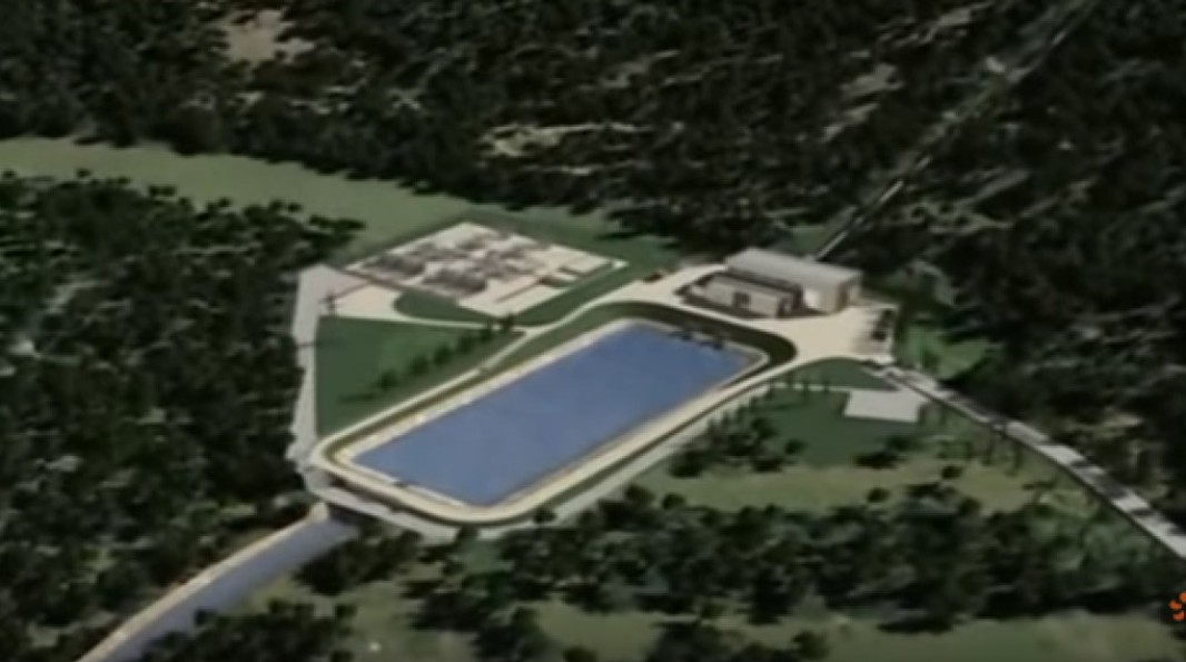 Illustration de la vidéo sur la barrage de Rizzanese