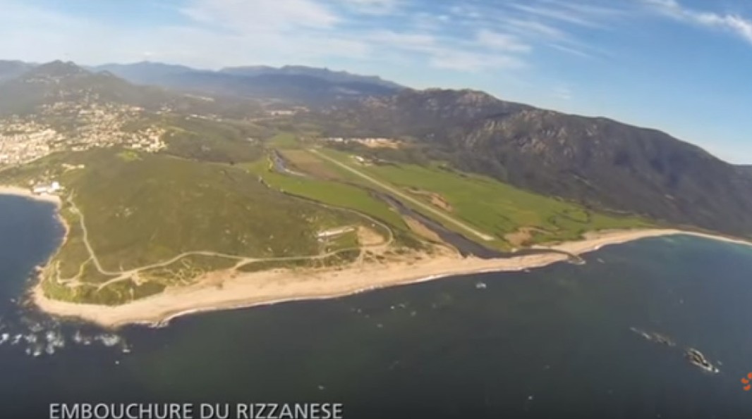 Illustration de la vidéo de Rizzanese vue du ciel